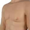 XRSMOU Silicone Chest Muscle Suit, Artificial Simulation Muscle, Realistic Silicone Muscle Vest, Fake Chest,for Role-playing Masquerade Costumes view 2