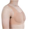 XRSMOU Silicone Fake Chest Vest, Realistic Silicone Fake Chest Muscles, Artificial Simulation Chest,for Men's Role Play Masquerade Costumes view 2