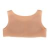 XRSMOU Silicone Fake Chest Vest, Realistic Silicone Fake Chest Muscles, Artificial Simulation Chest,for Men's Role Play Masquerade Costumes view 3