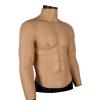 XRSMOU Silicone Chest Muscle Suit, Artificial Simulation Muscle, Realistic Fake Chest Muscle Vest,for Role-playing Masquerade Costumes view 2