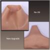 XRSMOU Silicone Muscle Suit, Realistic Silicone Fake Muscle Fake Chest Muscle Abdomen for Men's Role-playing Masquerade Costumes view 3