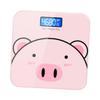 Hoement Cartoon Electronic Body Weight Scale Usb Charging Accurate Weight Measurement Compact Size Suitable for Home Use for Health Monitoring view 1