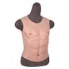 XRSMOU Fake Silicone Muscle Suit, Muscle Vest, Realistic Silicone Fake Muscle, Fake Chest Muscle Abdomen,for Men's Role Play Costumes view 2