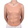 XRSMOU Fake Silicone Muscle Suit, Muscle Vest, Realistic Silicone Fake Muscle, Fake Chest Muscle Abdomen,for Men's Role Play Costumes view 3