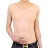 XRSMOU Silicone Fake Chest Muscle Vest, Realistic Silicone Fake Muscle, Artificial Simulated Muscle, for Men's Role Play Masquerade Costumes view 2