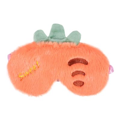 PLAFOPE Sleeping Eye Cover Plush Material Breathable for Cartoon Design Comfortable Sleep Eyeshade