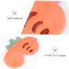 PLAFOPE Sleeping Eye Cover Plush Material Breathable for Cartoon Design Comfortable Sleep Eyeshade view 3