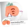 PLAFOPE Sleeping Eye Cover Plush Material Breathable for Cartoon Design Comfortable Sleep Eyeshade view 4