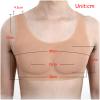 XRSMOU Fake Muscle Chest, Silicone Chest Muscle Vest,Silicone Male Chest Muscle for Men's Role-playing Masquerade Costumes view 3