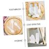 Healvian 20pcs Mini Prison Toothbrushes Soft Short Handle Anti-self- Finger Guard Oral Cleaning Brushes Portable Travel Household Use view 3