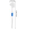 Healvian 15pcs Denture Brush False Teeth Cleaning Brush Double Sided Toothbrush for Artificial Teeth Cleaner Portable Travel Use view 4
