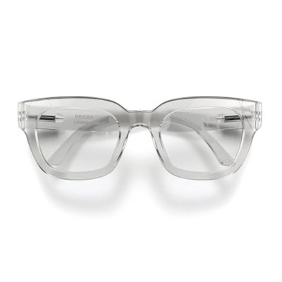 LONDON MOLE Vegas reading glasses | Cool oversized square/rectangular/trapezoidal shaped readers | Mens Womens Unisex | Spring hinges