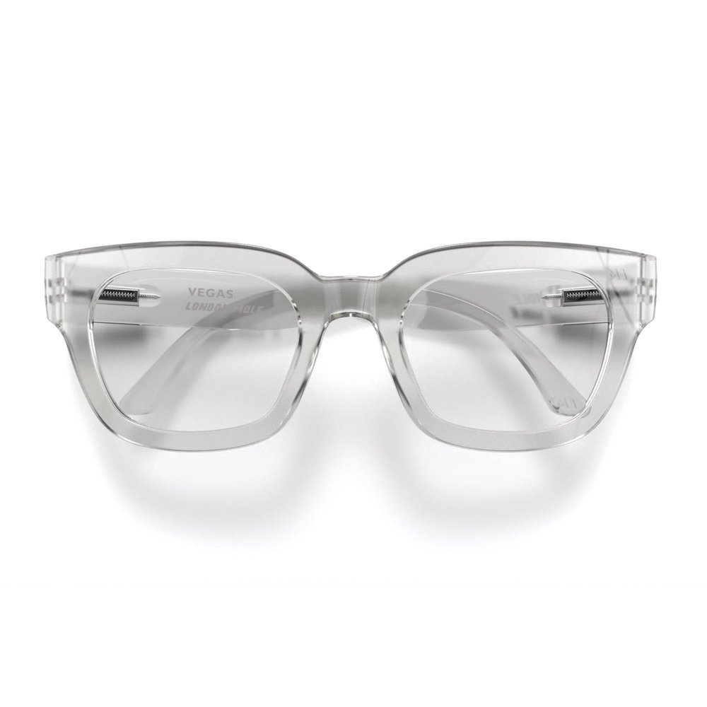 LONDON MOLE Vegas reading glasses | Cool oversized square/rectangular/trapezoidal shaped readers | Mens Womens Unisex | Spring hinges