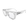 LONDON MOLE Vegas reading glasses | Cool oversized square/rectangular/trapezoidal shaped readers | Mens Womens Unisex | Spring hinges view 3