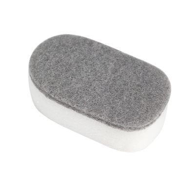 Hoement 12pcs Grey and White Kitchen Cleaning Sponge Dishwashing Pad Household Sponge Scouring Pad for Daily Use in Home Kitchen