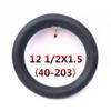12 1-2X1.5 Electric Wheelchair Inner Tube, 12 Inch 40-203 Inflatable Inner Tube, Same Type For Electric Vehicle, 2Pcs view 2