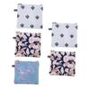 BCOATH 5pcs Sanitary Towel Pouches for Girls Fashion Tampon Pouches Zipper Bag for Outdoor view 1