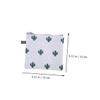 BCOATH 5pcs Sanitary Towel Pouches for Girls Fashion Tampon Pouches Zipper Bag for Outdoor view 3