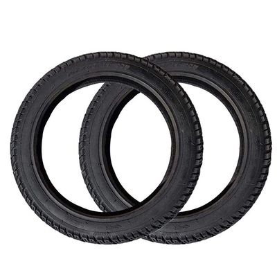 10 Inch 10X2.0 Rubber Inner and Outer Tires, Suitable for Front and Rear Wheels of Electric Wheelchairs