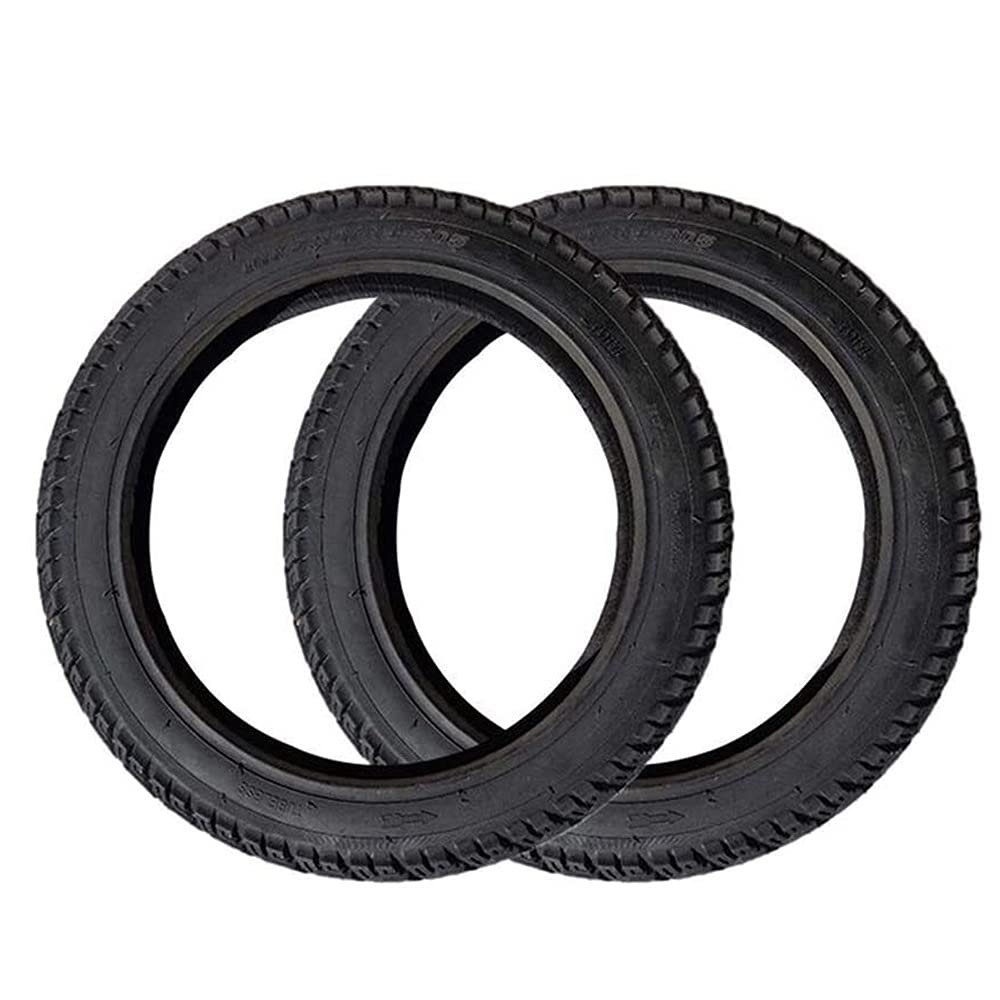 10 Inch 10X2.0 Rubber Inner and Outer Tires, Suitable for Front and Rear Wheels of Electric Wheelchairs