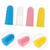 Healvian 12pcs Boy Girl Toothbrush Soft Finger Brush for Boys and Girls Silicone Oral Cleaner Tongue Brush for Toddlers for and view 2