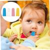 Healvian 12pcs Boy Girl Toothbrush Soft Finger Brush for Boys and Girls Silicone Oral Cleaner Tongue Brush for Toddlers for and view 3