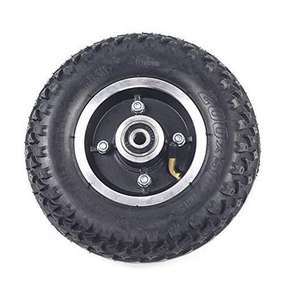 200x50 Inner Outer Tire with Hub Full Wheel 8X2 Pneumatic Tyre for Electric Scooter Wheel Chair Truck Trolley Cart Parts,Replacement Wheels,Wearable