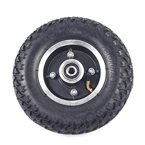 200x50 Inner Outer Tire with Hub Full Wheel 8X2 Pneumatic Tyre for Electric Scooter Wheel Chair Truck Trolley Cart Parts,Replacement Wheels,Wearable