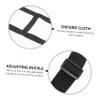 Hoement Bed Ladder Rope Pull up Strap for Elderly Wake up Aid with Five Cushioned Handles Adjustable Black Oxford Cloth view 4