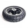 10 Inch Scooter Tyre, 10X2.70-6.5 Solid Rubber Tire 70/65-6.5 Whole Wheel W/Disc For Electric Scooter, Puncture Proof Electric Scooter Tyres(Tires) view 2