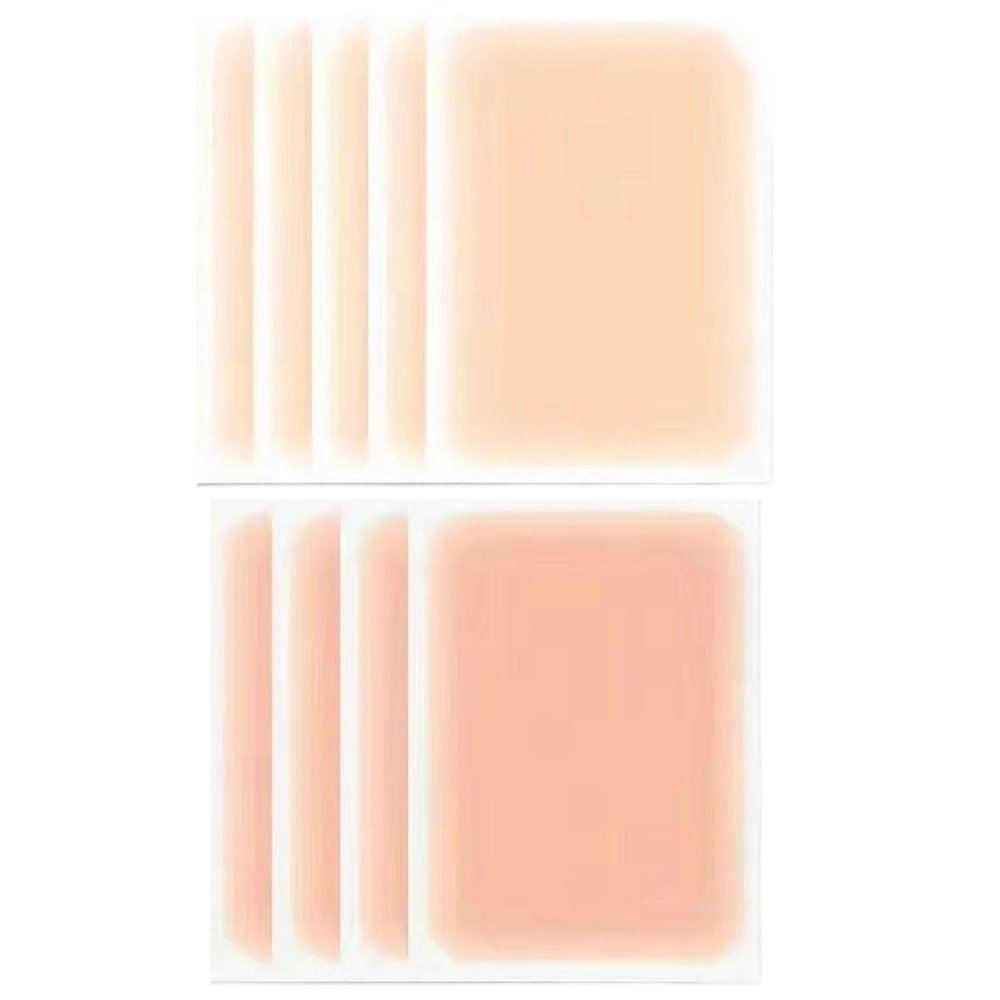8Pcs Tattoo Cover Up Tattoo Cover Up Tape, Waterproof Invisible Ultra Thin Tattoo Cover Up Patch, 3.5x5.9" Cuttable Tattoo Makeup Cover Up for Tattoo Scar and Birthmarks, Style 1