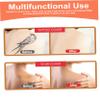 8Pcs Tattoo Cover Up Tattoo Cover Up Tape, Waterproof Invisible Ultra Thin Tattoo Cover Up Patch, 3.5x5.9" Cuttable Tattoo Makeup Cover Up for Tattoo Scar and Birthmarks, Style 1 view 4