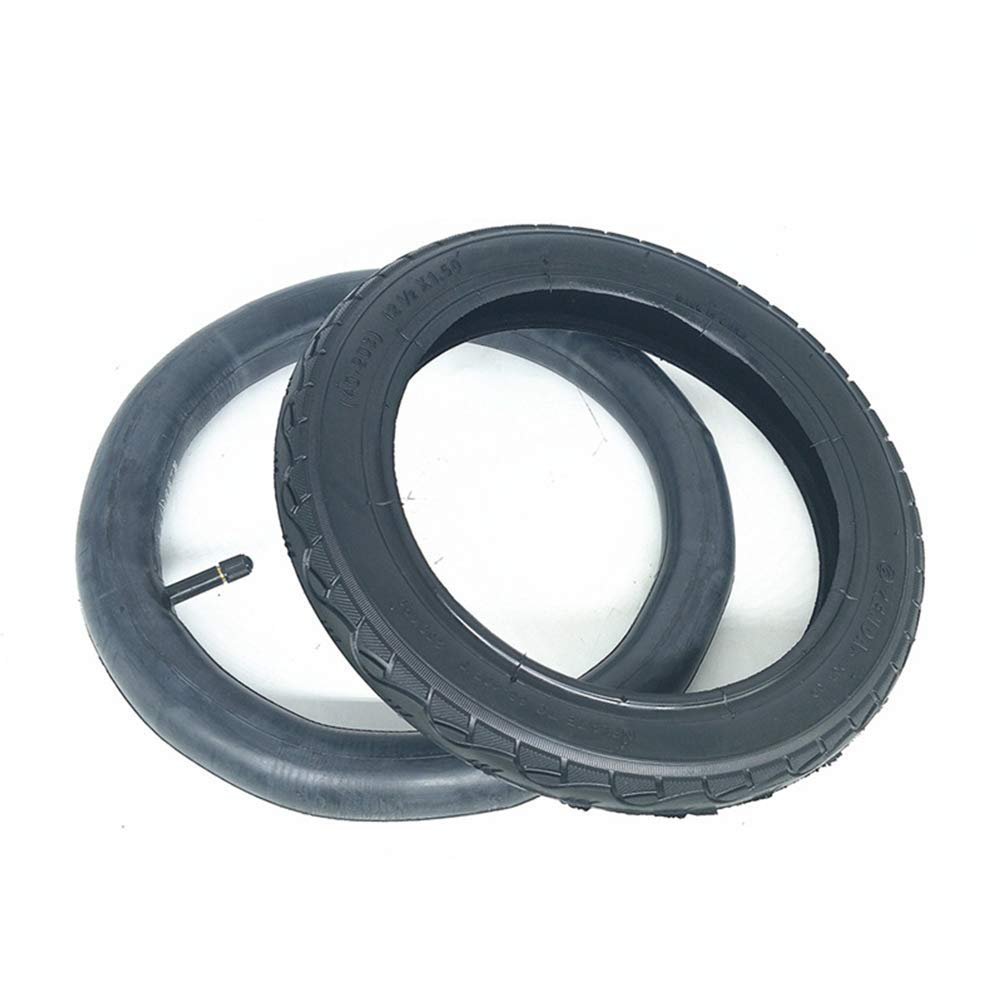 12 inch Non Slip Inner and Outer Tires, Suitable for 12 1/2 X 1.5 (40 203) Electric Wheelchair Rear Tire Replacement