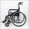 24 Inch Manual Wheelchair Rear Wheel Accessories Polyurethane Solid Tire Black and Gray One Pair(Black) view 3