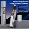 Breeshy Nose Hair Trimmer for Men USB Rechargeable Ear Nose Hair Trimmer with LCD Display Professional Trimming Tool Easy Install -B view 3
