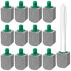 AXBMM 12 PCS Pumice Stone Long Handle Toilet Cleaner, Powerfully Removes Limescale Stain, Hard Water Ring, Cleaning Block for Pool Bathtubs Grill
