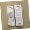 Healvian 3pcs Denture Brush False Teeth Cleaning Tool Double-Sided Toothbrush Brush Head for Fresher Breath view 2