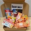 International Biscuit Gift Set with 7 packs of popular biscuits. Includes A4 glossy magazine and puzzles. Gift hamper for all occasions (France) view 1