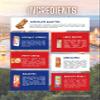 International Biscuit Gift Set with 7 packs of popular biscuits. Includes A4 glossy magazine and puzzles. Gift hamper for all occasions (France) view 3