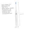 Healvian 2pcs Electric Toothbrush for Adults USB Charging Five-Speed Vibration and Bristle Design for Household Use view 3