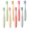 Healvian Soft Bristle Boys and Girls Toothbrushes 8pcs Set Candy Colors Manual Toothbrush for Children Ultra Soft Bristles Suitable for Baby Oral Care view 1