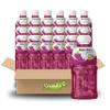 Mogu Mogu Nata De Coco Drink Jelly Texture Fun Refreshment 320ml (Pack of 24, Grapes Flavoured) view 1