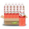 Mogu Mogu Nata De Coco Drink Jelly Texture Fun Refreshment 320ml (Pack of 24, Strawberry Flavoured) view 1