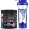 Applied Nutrition Bundle ABE Pre Workout 375g + Electric Shaker | All Black Everything Pre Workout Powder, Energy Drink, Physical Performance, Creatine, Beta Alanine, Caffeine (Candy Ice Blast) view 1