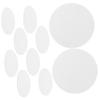 Zerodeko Food Grade Plant Fibre Moisture Absorption Desiccant Sheets 100pcs 5cm Film Discs for Kitchen Food Storage and Biscuit Jar Drying view 1