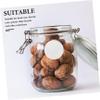 Zerodeko Food Grade Plant Fibre Moisture Absorption Desiccant Sheets 100pcs 5cm Film Discs for Kitchen Food Storage and Biscuit Jar Drying view 3