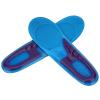 1 Pair Silicone Velvet Sports Shoe Pads, Anti Slip Shock Absorbing Insoles with Gradient Thickness for Running, Climbing (M 38-43 Code) view 1