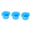 Baluue 3pcs Silicone Waxing Bowl for Hair Removal Wax Warmer Replacement Wax Bowl Liner Warmers for Bikini Hair Removal view 1