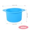 Baluue 3pcs Silicone Waxing Bowl for Hair Removal Wax Warmer Replacement Wax Bowl Liner Warmers for Bikini Hair Removal view 4
