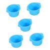 BELLIFFY 5pcs Hair Removal Wax Warmer Silicone Bowl Replacement Liner Waxing Bowl Cold Wax Pot view 1